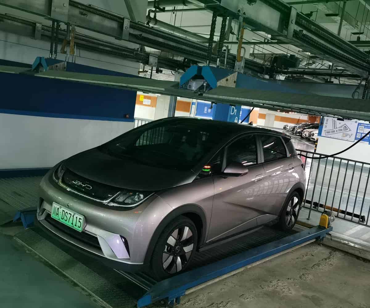 雙柱停車設備改造