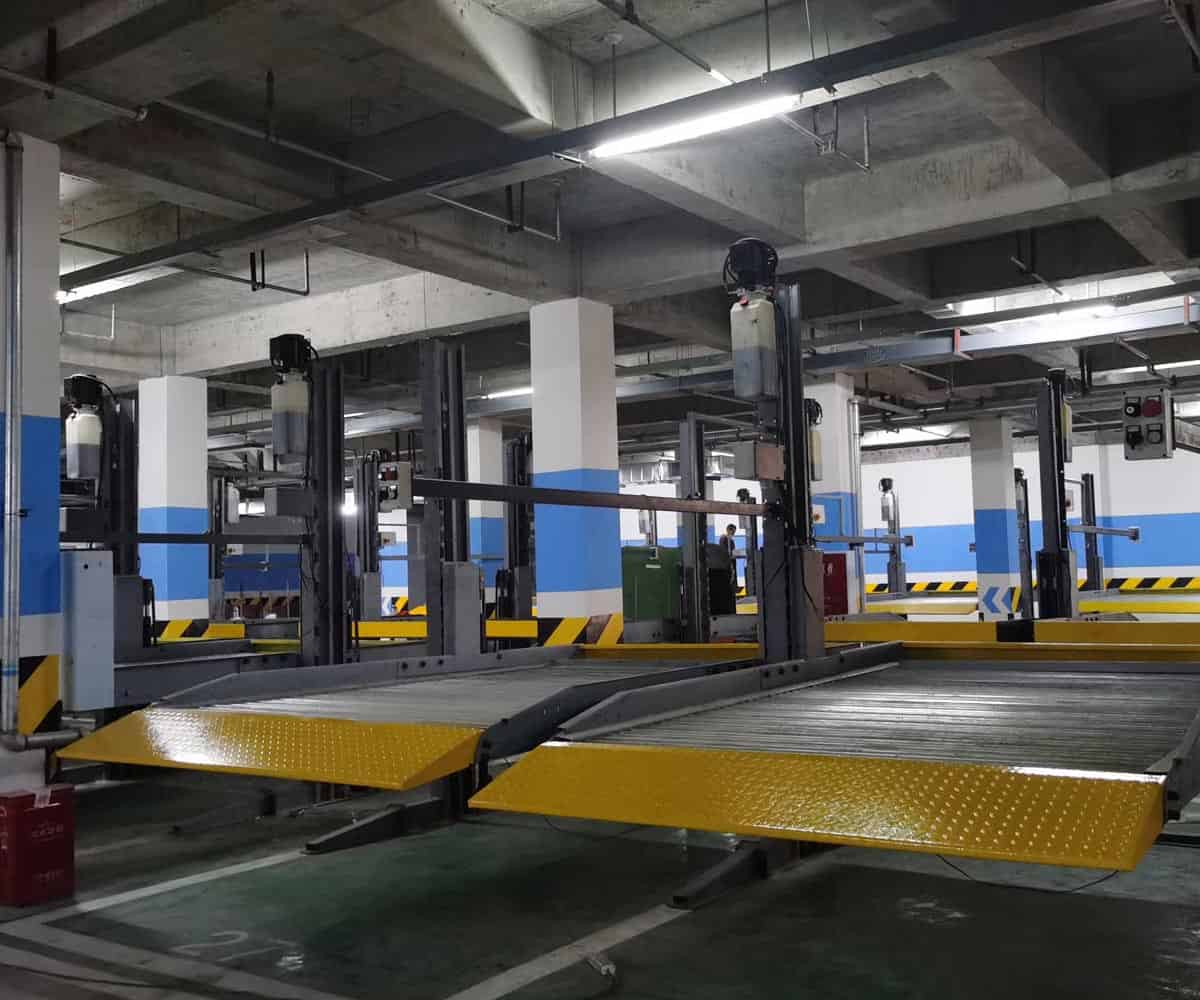 地下室簡易類機械停車位過驗收