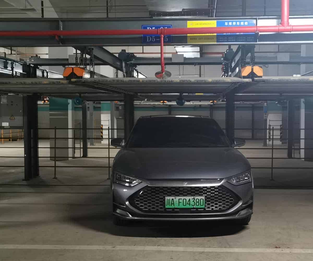 2層簡易升降機械停車庫