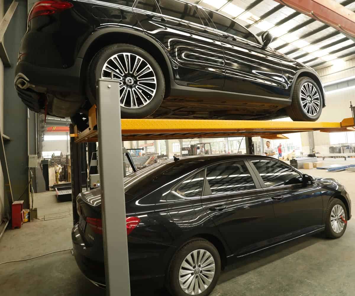 二層簡易升降機械車位